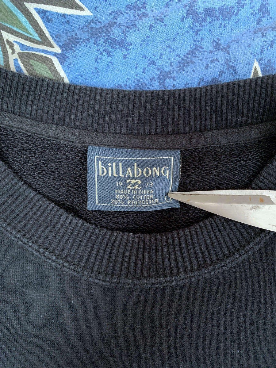 BAGGY 90S BILLABONG BIG SPELLOUT CREWNECK - L