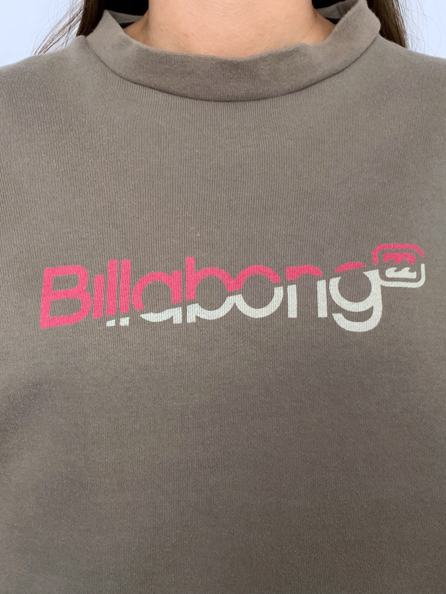 COMFY VINTAGE BILLABONG SPELLOUT CREWNECK - L