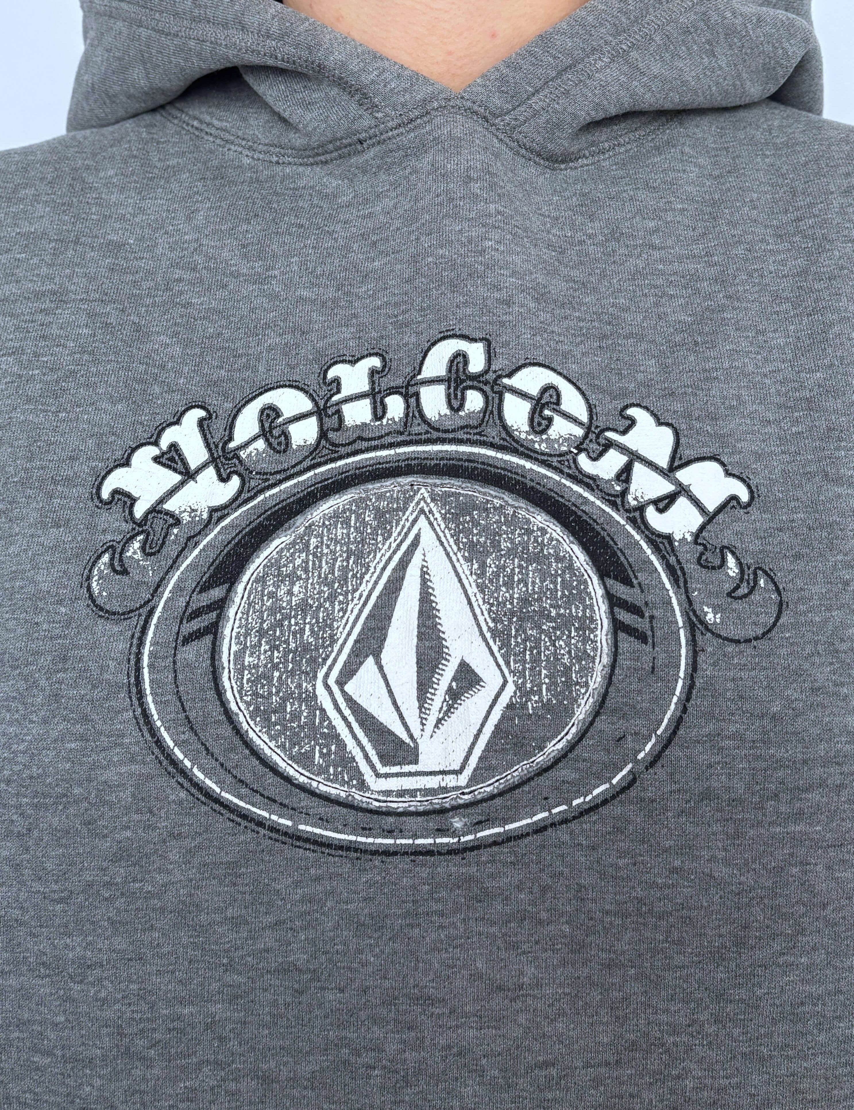 VINTAGE VOLCOM FRONT HIT HOODIE - 8/10
