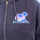 VINTAGE BILLABONG BIG GRAPHIC ZIP-UP HOODIE - 4/6