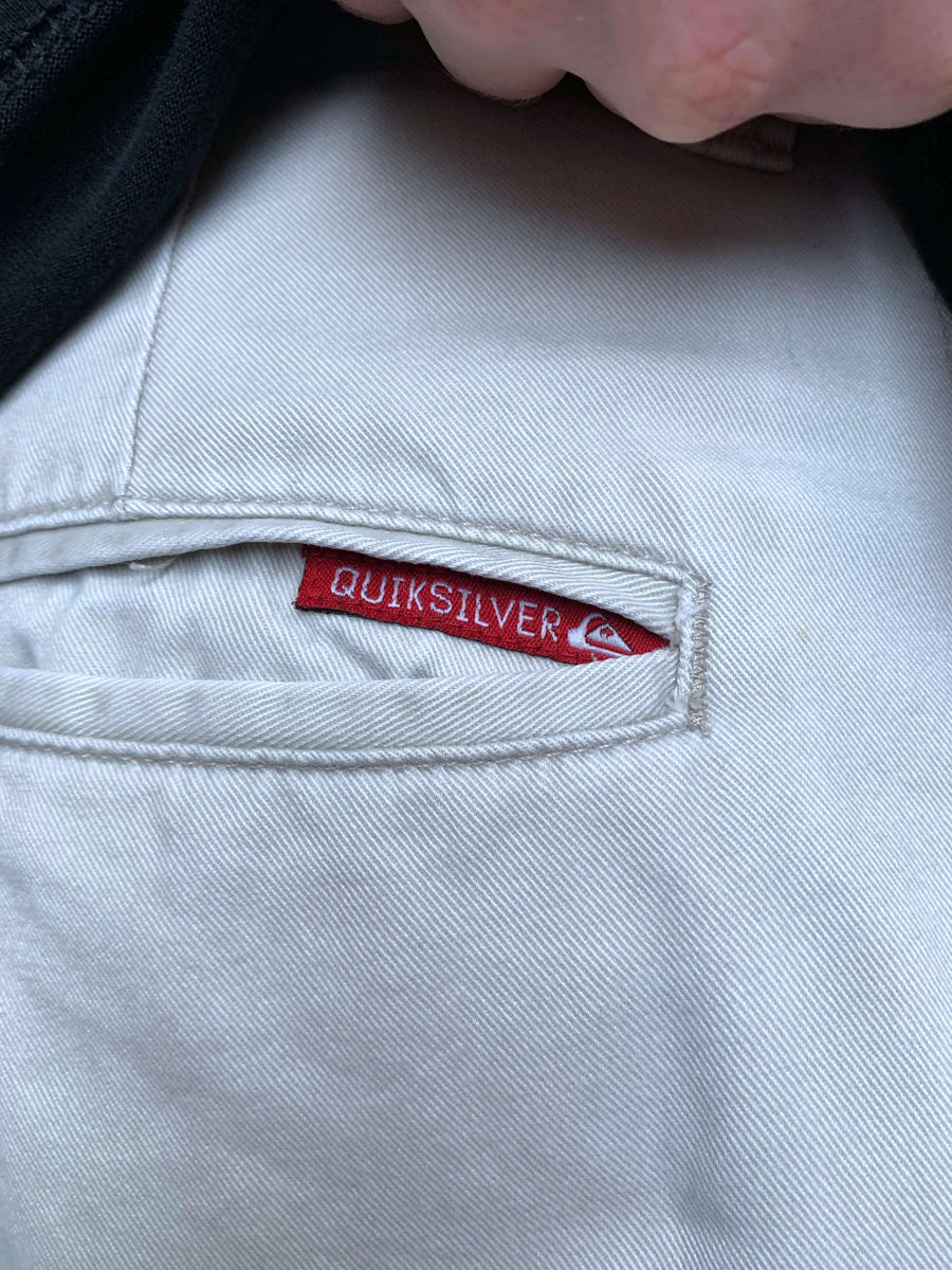 VINTAGE QUIKSILVER CARGO PANTS - W31/32