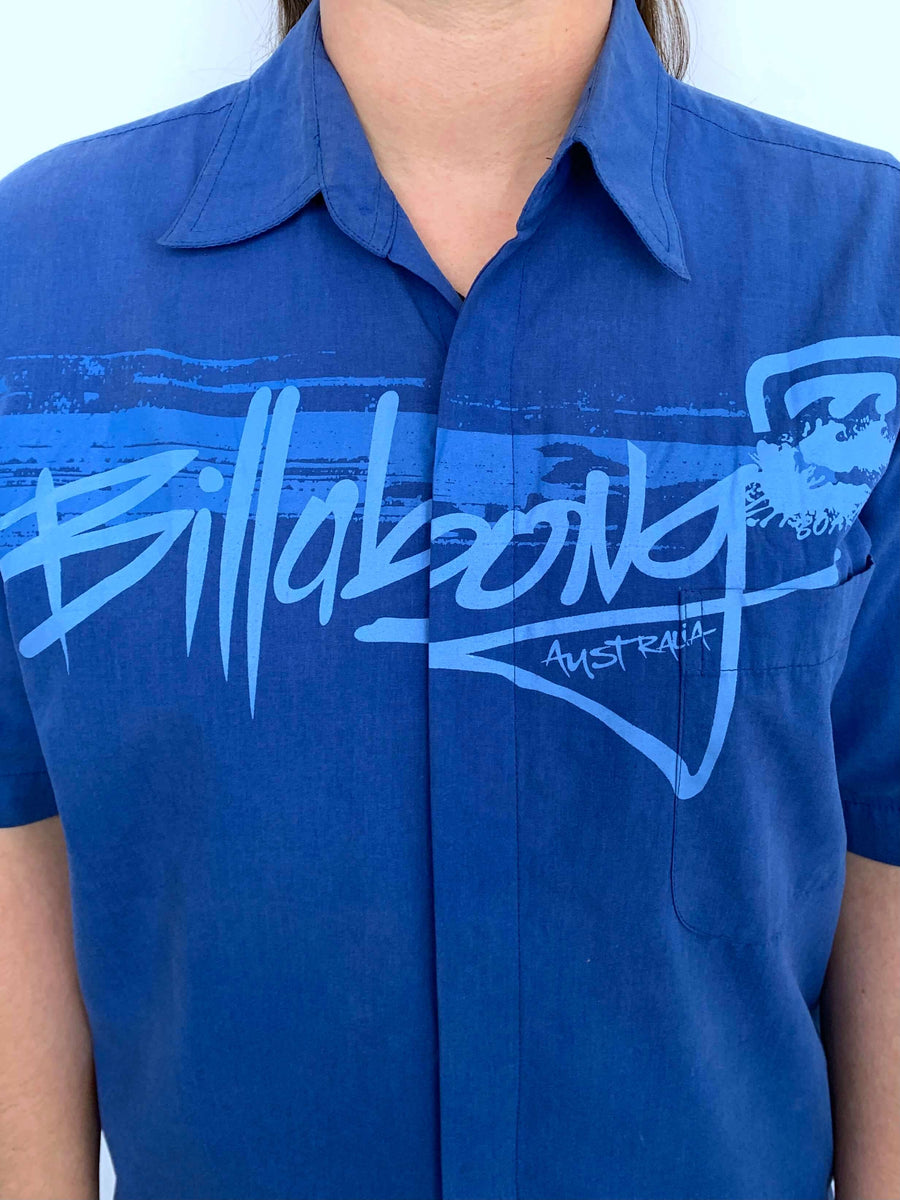 BOOTLEG Y2K BILLABONG BUTTON UP - S/12