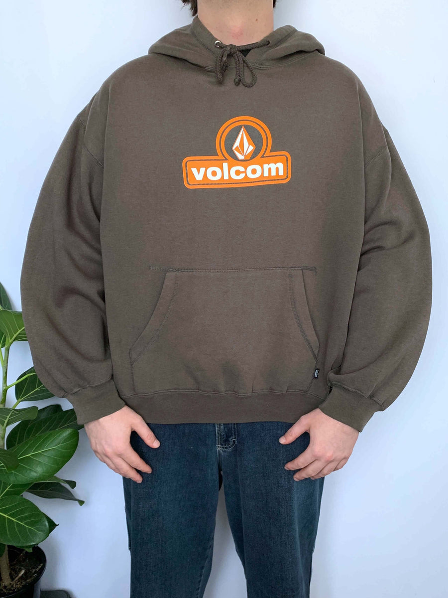 RARE VINTAGE VOLCOM FRONT HIT HOODIE - M/L