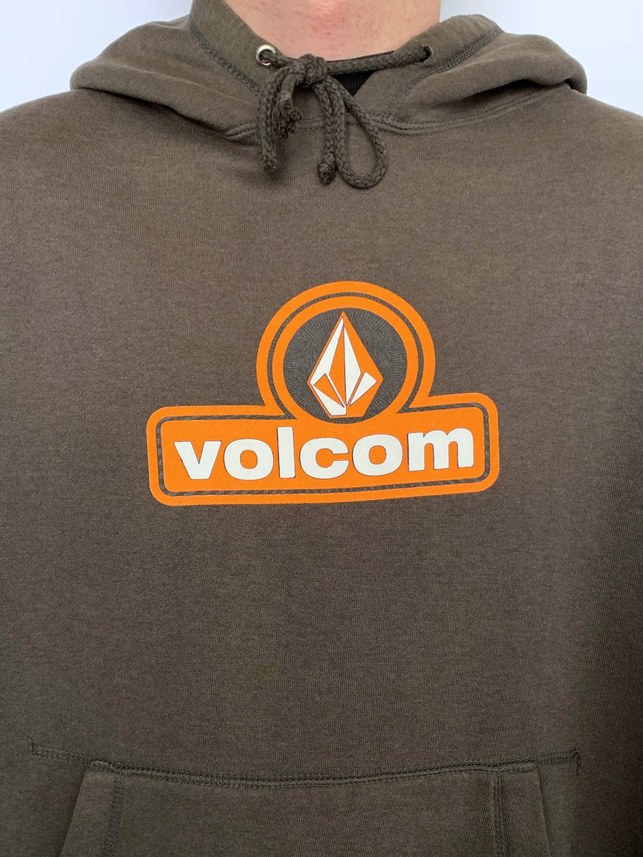 RARE VINTAGE VOLCOM FRONT HIT HOODIE - M/L