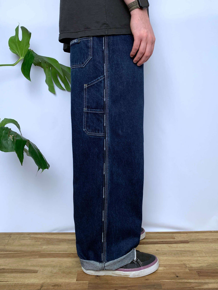 BAGGY VINTAGE BILLABONG SPEC73 CARPENTER JEANS - W34