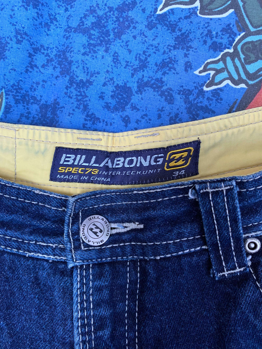 BAGGY VINTAGE BILLABONG SPEC73 CARPENTER JEANS - W34