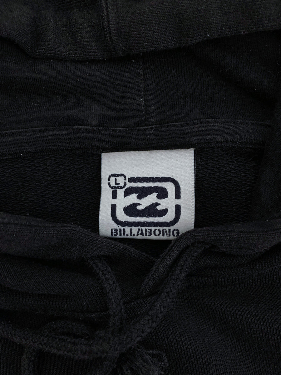 VINTAGE BILLABONG FELT SPELLOUT HOODIE - L/XL