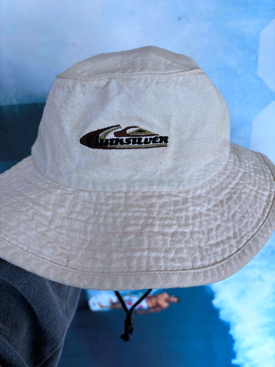 90S QUIKSILVER EMBROIDERED BUCKET HAT