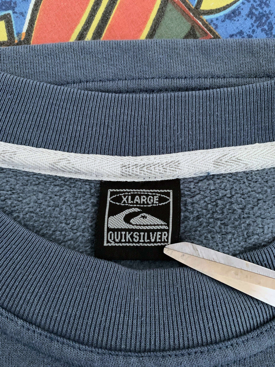 VINTAGE BILLABONG BIG LOGO CREWNECK - L