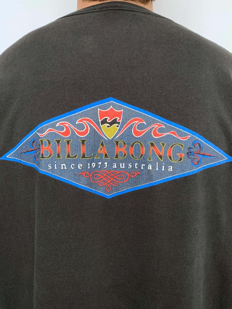 FADED 90S BILLABONG GRAPHIC TEE - XL