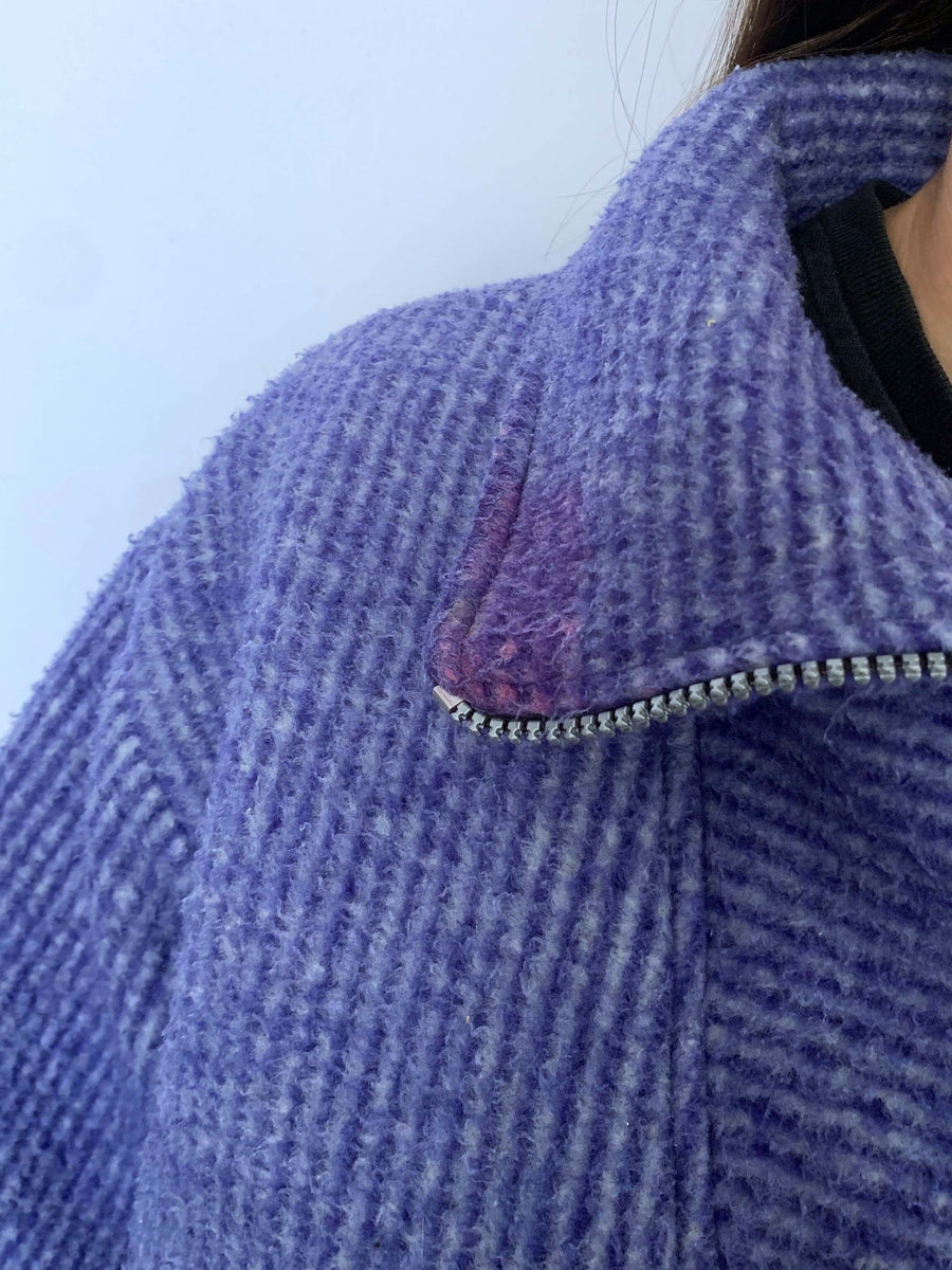 RARE 90S RIP CURL FLEECE QTR ZIP - S/10/12