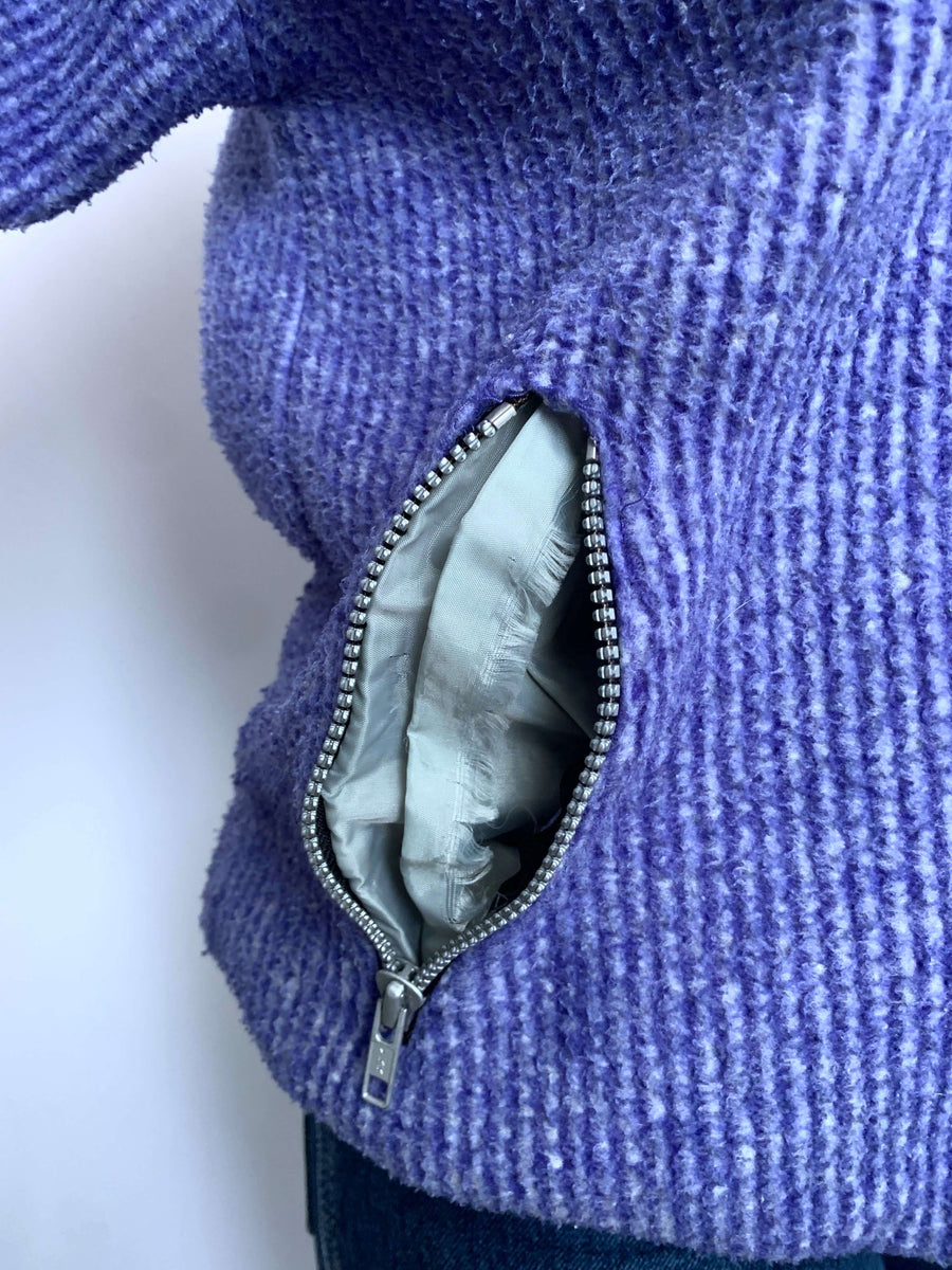 RARE 90S RIP CURL FLEECE QTR ZIP - S/10/12