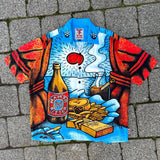 RARE VINTAGE MAMBO 'MAMBO BITTER' LOUD SHIRT - L/XL