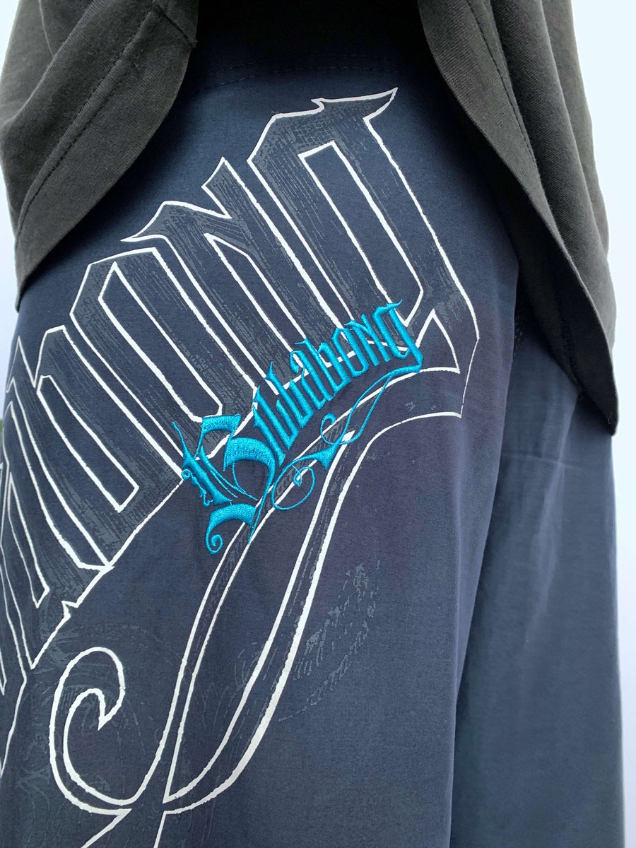 BAGGY Y2K BILLABONG BIG SPELLOUT BOARDIES - W34