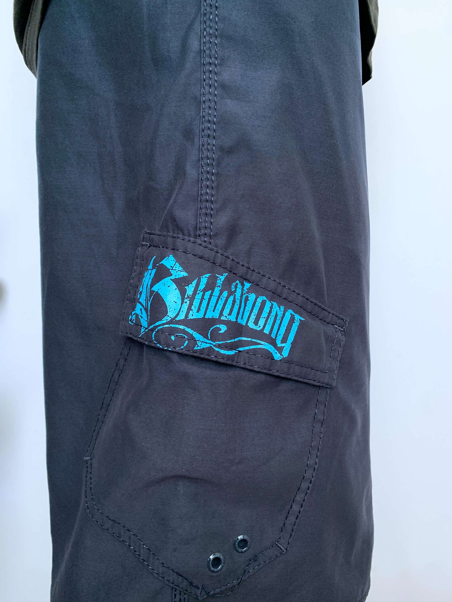 BAGGY Y2K BILLABONG BIG SPELLOUT BOARDIES - W34