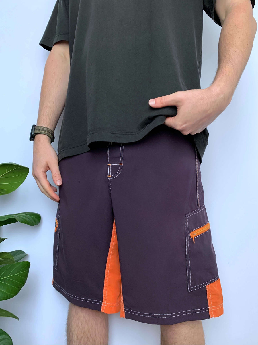 Y2K BILLABONG ZIP POCKET BOARDIES - W32/33