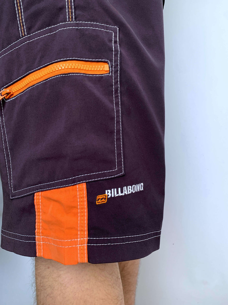 Y2K BILLABONG ZIP POCKET BOARDIES - W32/33