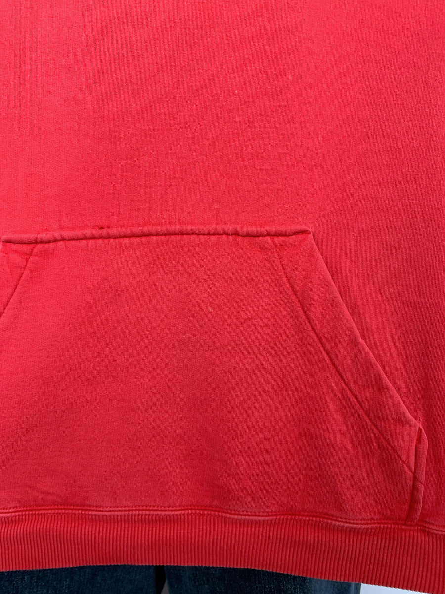 BAGGY VINTAGE QUIKSILVER QUAD-HIT HOODIE - XL