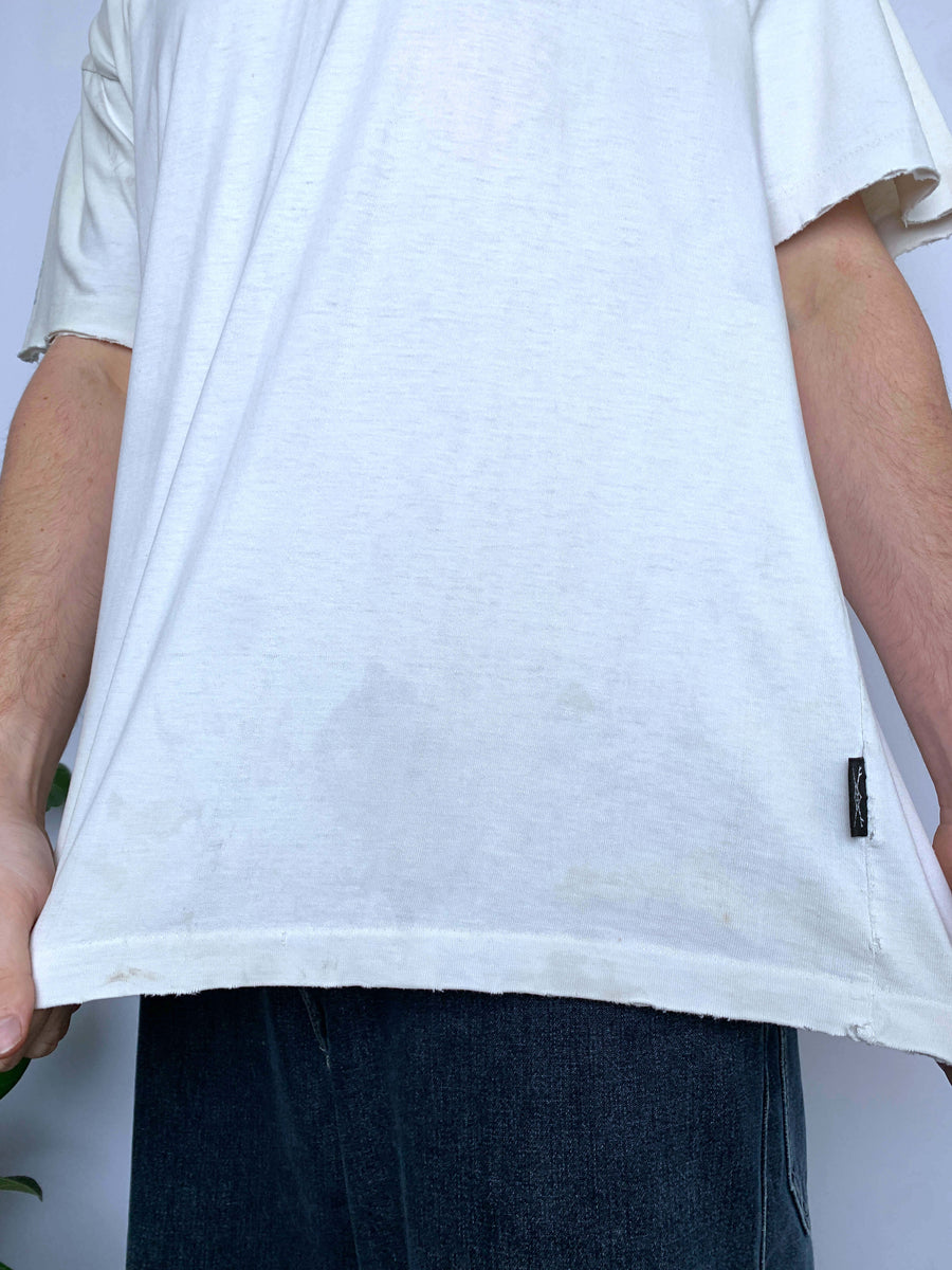 THRASHED 90S BILLABONG BIG LOGO TEE - L/XL