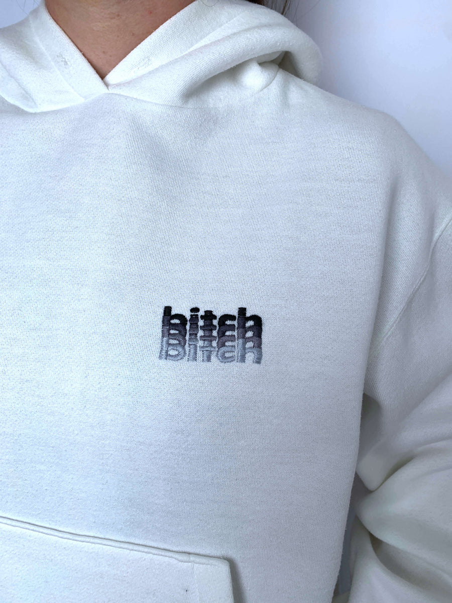 VINTAGE BITCH SKATEBOARDS EMBROIDERED HOODIE - 8