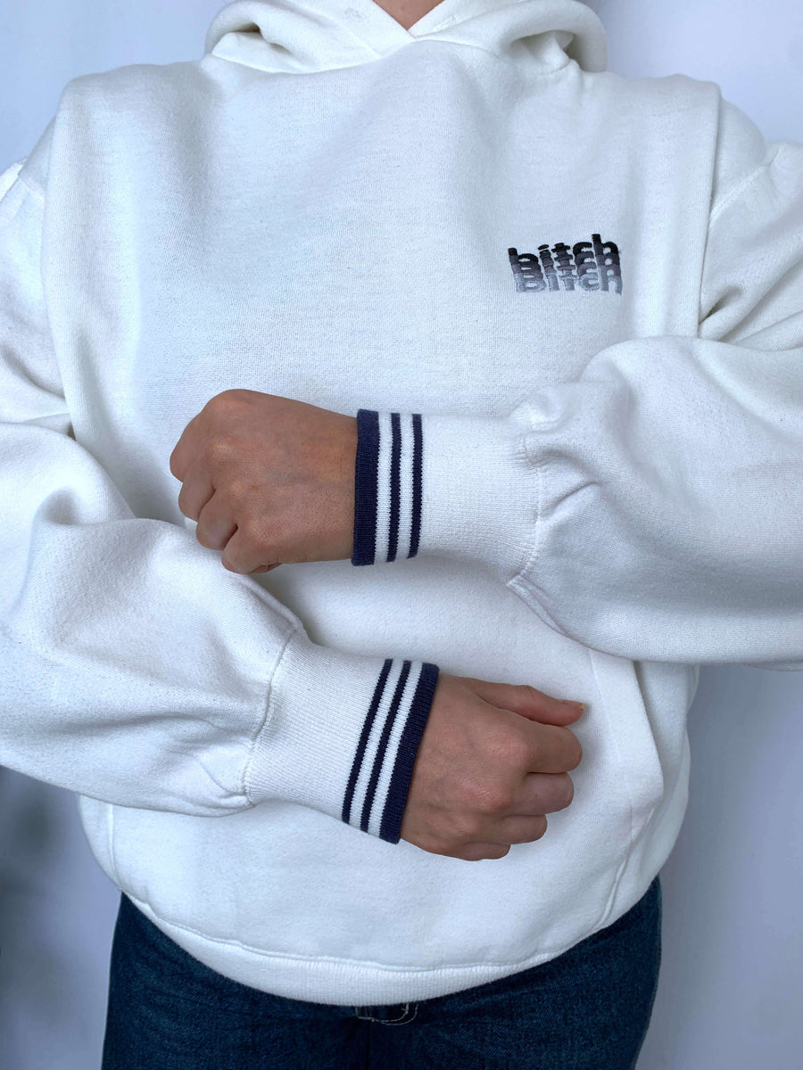 VINTAGE BITCH SKATEBOARDS EMBROIDERED HOODIE - 8