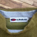 90S QUIKSILVER FLEECE MOCKNECK - L