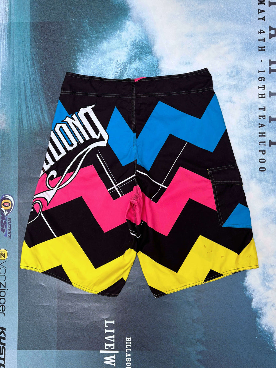 BOOTLEG Y2K BILLABONG BIG SPELLOUT BOARDIES - W35