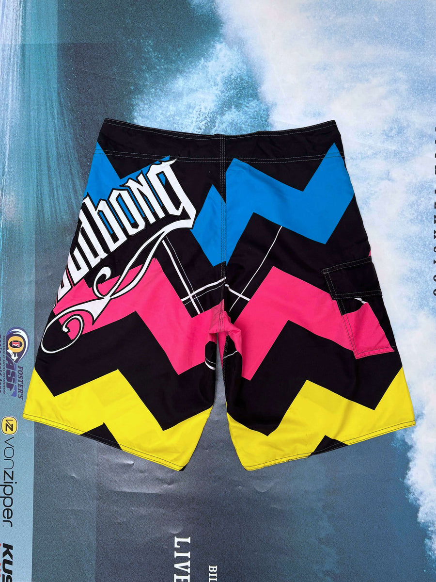 BOOTLEG Y2K BILLABONG BIG SPELLOUT BOARDIES - W33/34