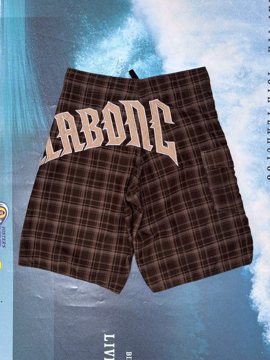 BOOTLEG Y2K BILLABONG BIG SPELLOUT BOARDIES - W31/32