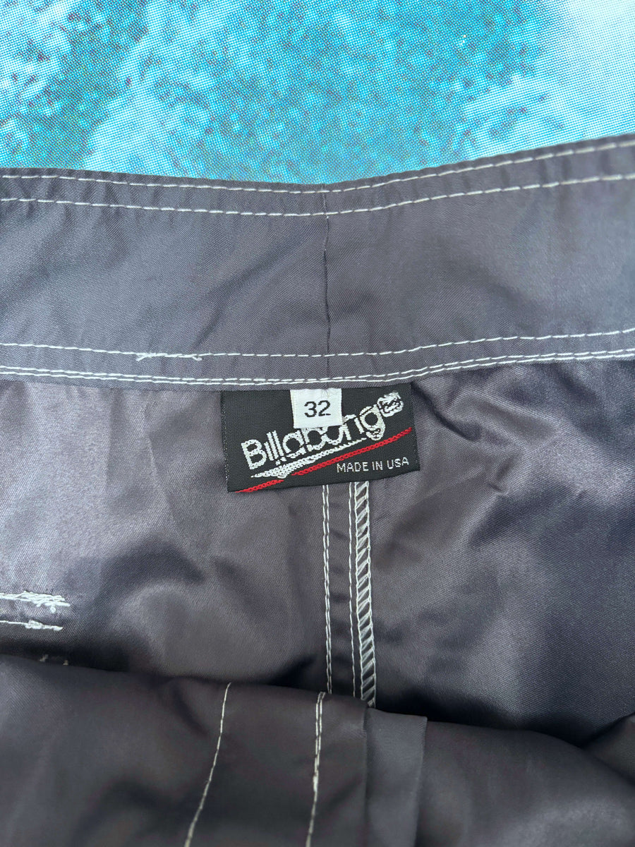 BOOTLEG Y2K BILLABONG SPELLOUT BOARDIES - W32