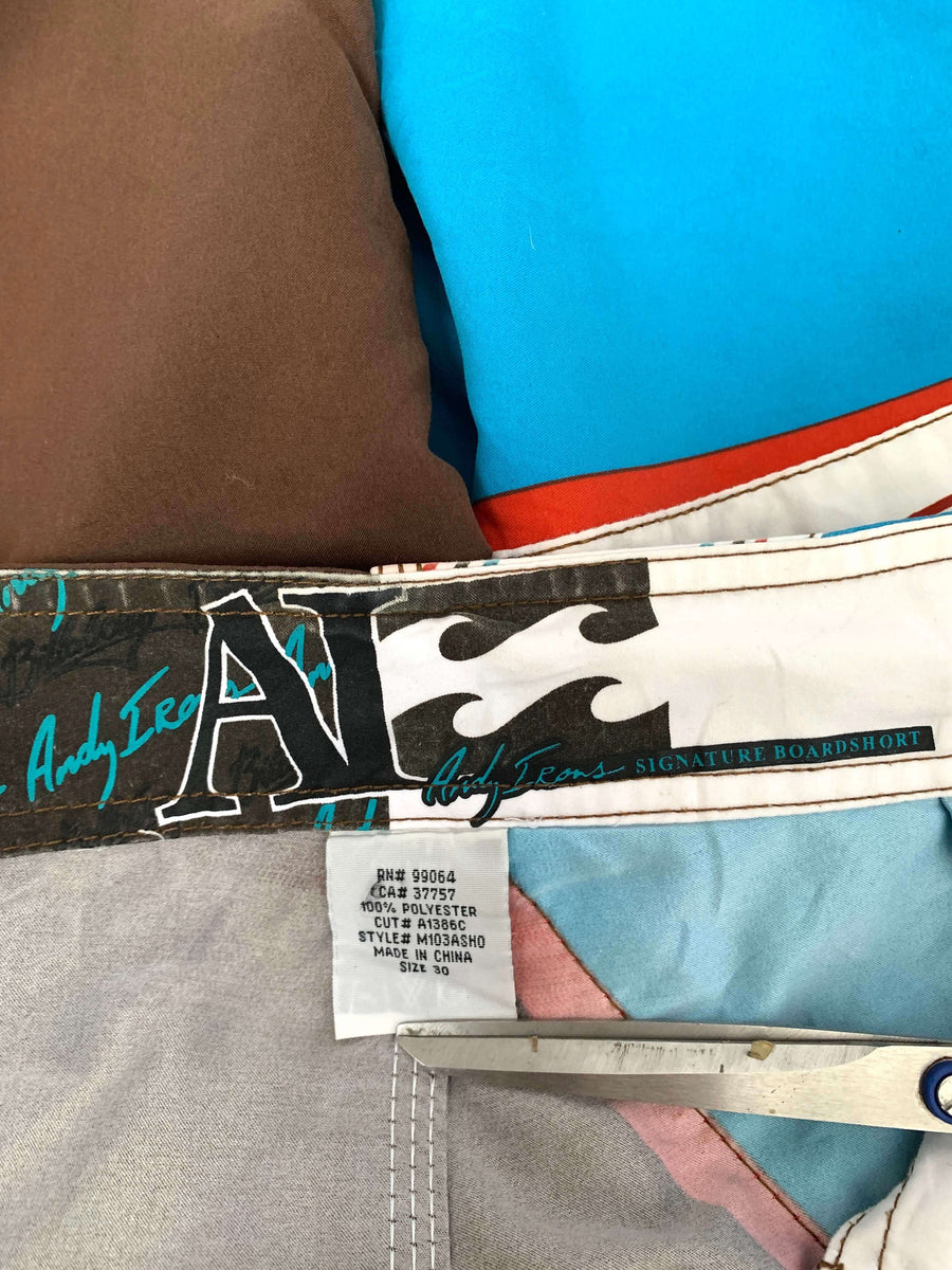 Y2K BILLABONG ANDY IRONS SIGNATURE BOARDIES - W30/31