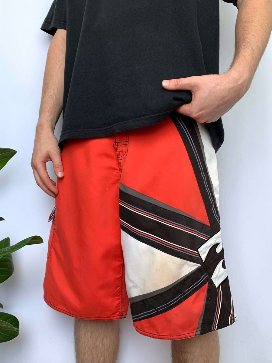 Y2K BILLABONG ANDY IRONS SIGNATURE BOARDIES - W34