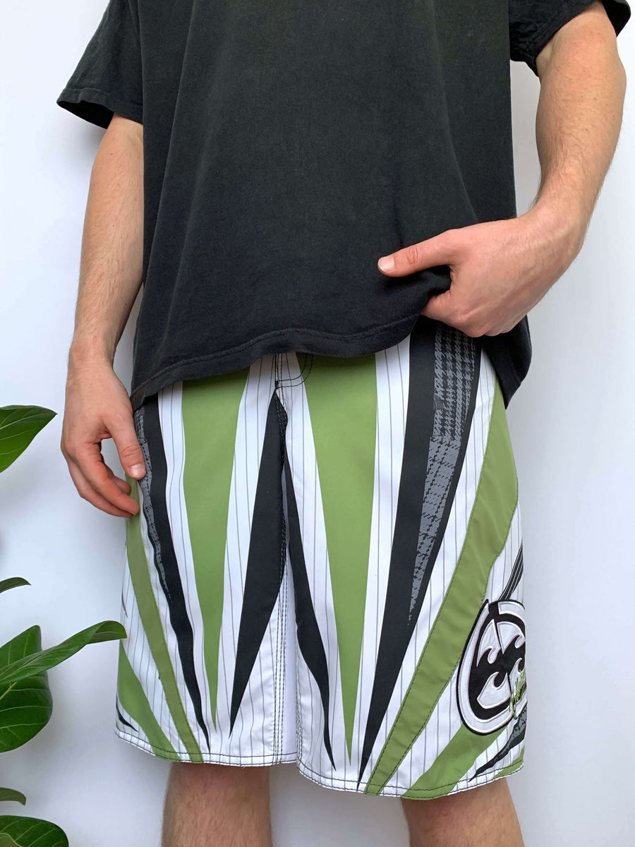 Y2K BILLABONG ANDY IRONS SAMURAI BOARDIES - W30
