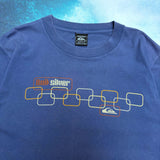 90S QUIKSILVER FRONT HIT TEE - 8/10