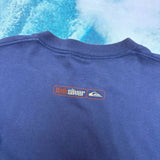 90S QUIKSILVER FRONT HIT TEE - 8/10