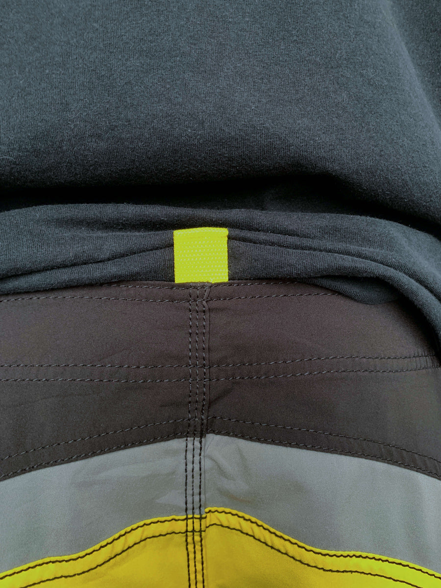 BAGGY Y2K BILLABONG SYSTEMS SPELLOUT BOARDIES - W37