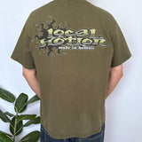 FADED 90S LOCAL MOTION GRAPHIC TEE - L