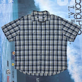 VINTAGE CARHARTT CHECK BUTTON UP - XL/XXL