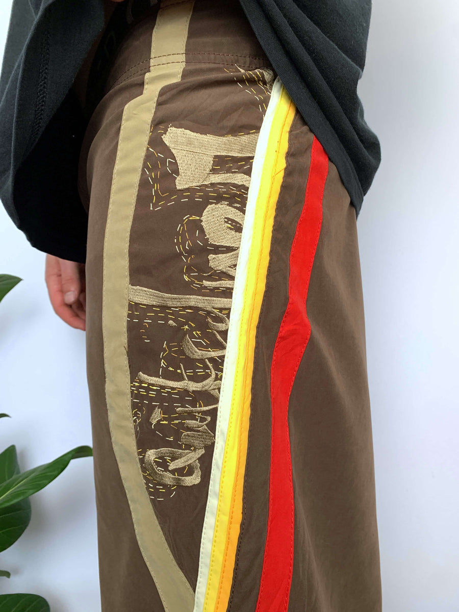 Y2K QUIKSILVER DOUBLE SPELLOUT BOARDIES - W30/31
