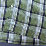 VINTAGE NAUTICA CHECK BUTTON UP - XL/XXL