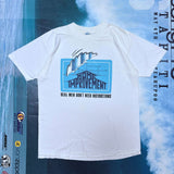 VINTAGE HOME IMPROVEMENT 'REAL MEN DON'T NEED INSTRUCTIONS' TEE - L
