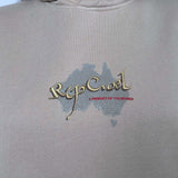 VINTAGE RIP CURL 'A PRODUCT OF THE SEARCH' FRONT HIT HOODIE - 8/10