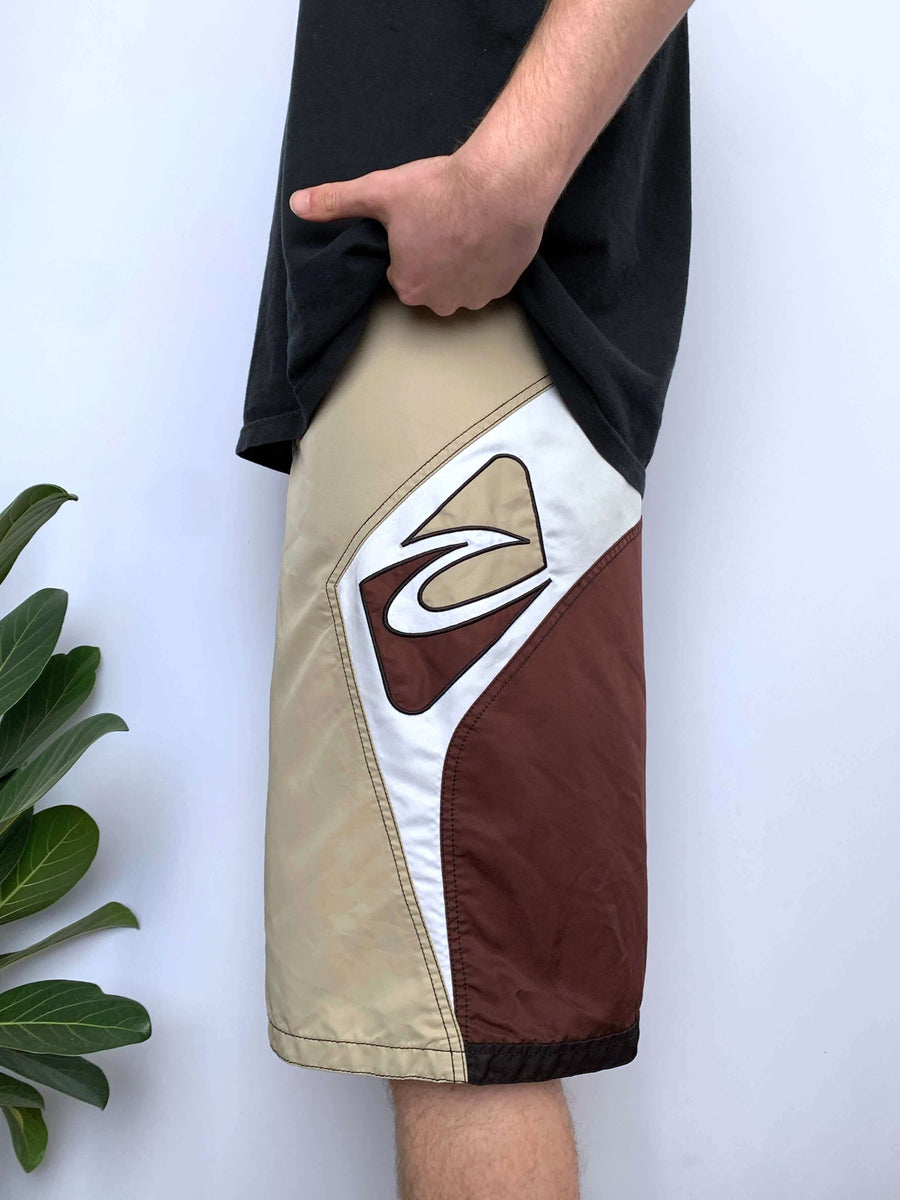 Y2K RIP CURL BIG LOGO BOARDIES - W33/34