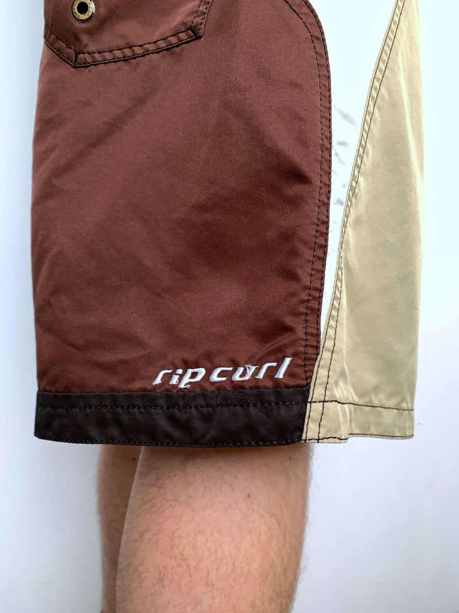 Y2K RIP CURL BIG LOGO BOARDIES - W33/34