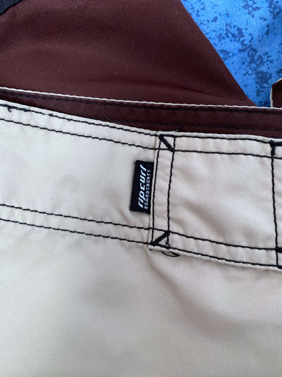 Y2K RIP CURL BIG LOGO BOARDIES - W33/34