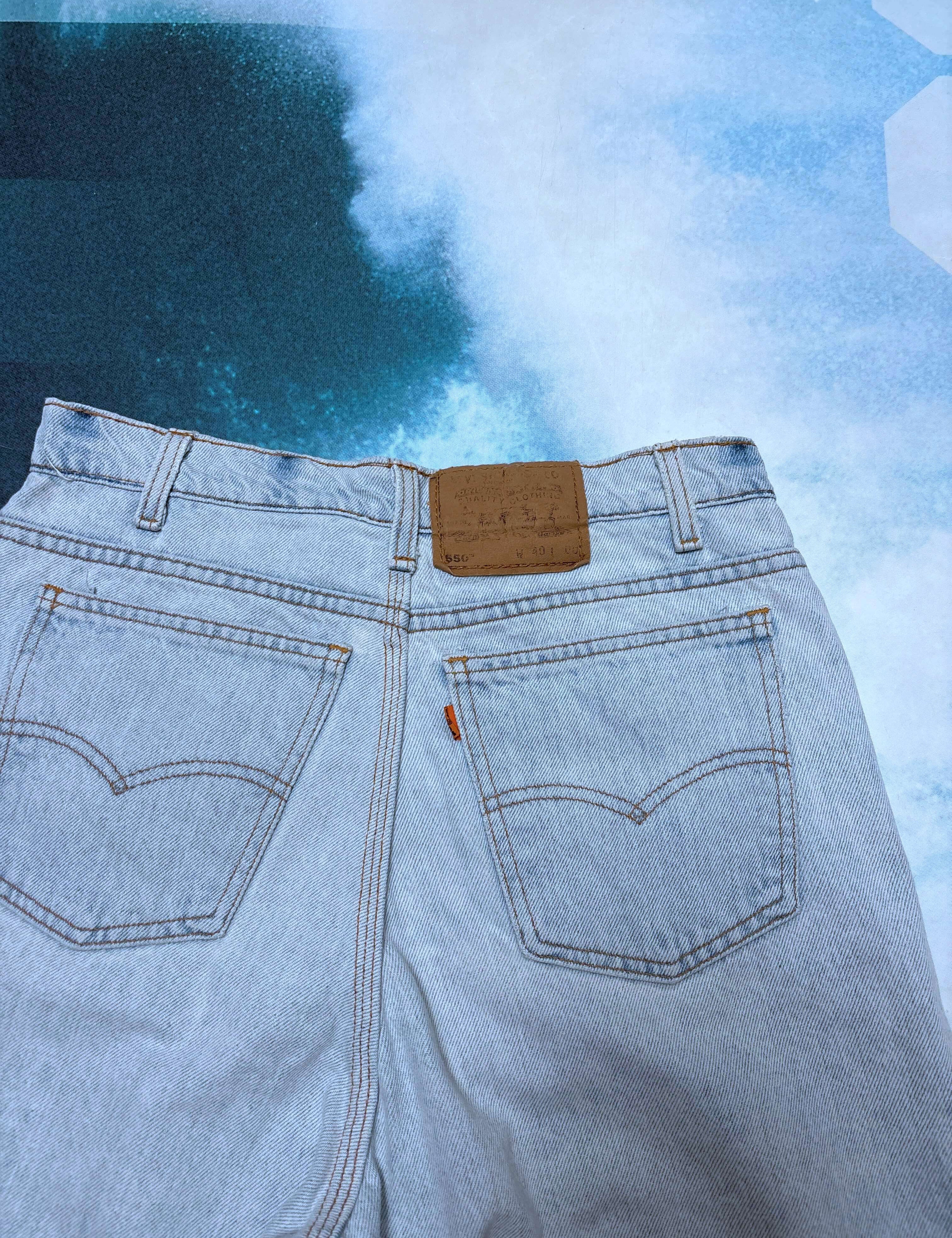 VINTAGE LEVIS ORANGE TAB JORTS - W30