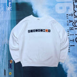 VINTAGE QUIKSILVER BOARDRIDING COMPANY FRONT HIT CREWNECK - S/10