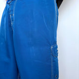 BAGGY Y2K QUIKSILVER CARGO BOARDIES - W34/35