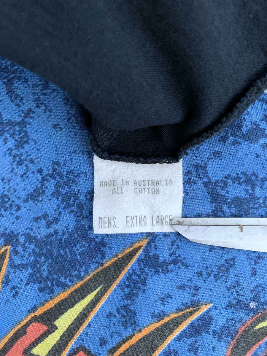 RARE FADED 90S BILLABONG GRAPHIC TEE - XL