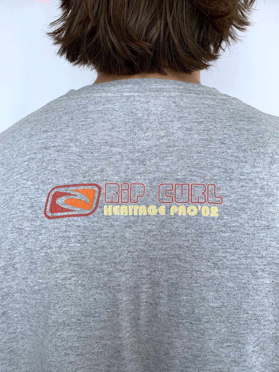 2002 RIP CURL HERITAGE PRO LONG SLEEVE TEE - XL